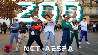 KPOP IN PUBLIC  ONE TAKE NCT 엔시티 x Aespa 에스파  ZOO KPOP Dance cover by REDSHIFT  FRANCE [upl. by Auhsoj]