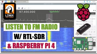 Listen to FM Radio with RTLSDR and Raspberry Pi 4 [upl. by Norehs]