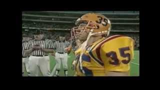 1992 Vanier Cup Highlights Queens Golden Gaels vs Saint Marys Huskies [upl. by Irelav]