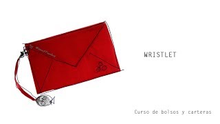 DIY Cartera de mano tipo sobre [upl. by Grissel551]