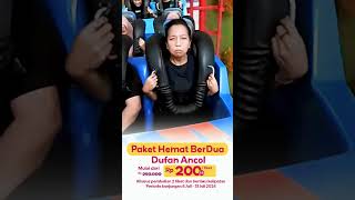 Naik wahana Halilintar yuk di Dufan Ancol Pakai Promo Berdua mulai dari 200rb perorang [upl. by Kimmie24]