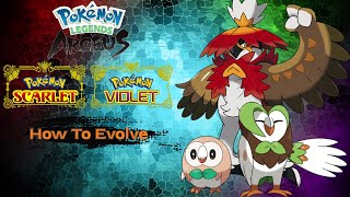 How To Evolve Rowlet Into Hisuian Decidueye [upl. by Lareine]