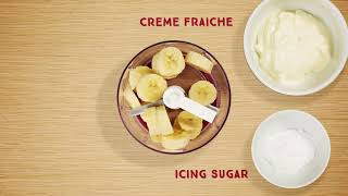 Easy Pull Recipes Banana Ice Cream [upl. by Tavey977]