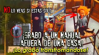 Grabó a un nahual afuera de una casa ¡Lo Grabó Transformándose [upl. by Ntsuj886]