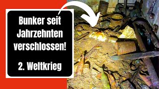 😱 Bunker 2 Weltkrieg seit Jahrzehnten verschlossen [upl. by Enomed]