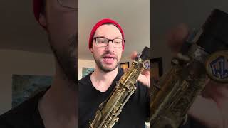 Sax Tip 2  End Cap saxtechnique saxophone [upl. by Yelyak]