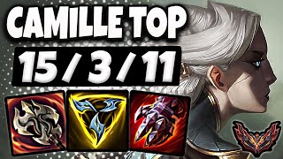 Camille vs Ambessa  TOP  Lol Korea Grandmaster Patch 1423 ✅ [upl. by Iduj]