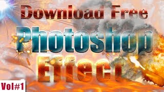 Explosions Effect For Photoshop Download Free Vol1 2018 drsimesikho [upl. by Nalorac336]