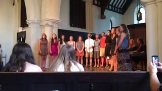 Hallelujah  Mariemont High School Choral Awards 2014 [upl. by Aicram]