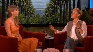 Taylor Swift on Ellen Which ExBoyfriends Ring Her Bell [upl. by Enirol685]