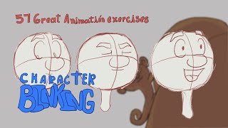 Abre los Ojos  Character blinking  51 great animation exercises to master [upl. by Ot]