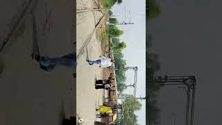 Ghevra railway fatak work repair  patri ka kam chal rha h [upl. by Rimhsak]