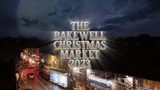 In amp around Bakewell Derbyshire UK during the Christmas Market 2023 with DJI mini 4 pro drone 4K [upl. by Renado931]