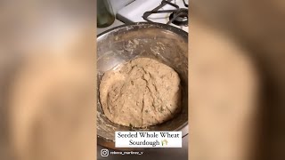 Seeded sourdough bread  Cooking shorts [upl. by Cecil421]