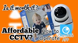 How to set up this IP CAMERA  Unboxing Affordable Cloud Base YIIYRY IP Camera Purchase on TEMU [upl. by Abert]