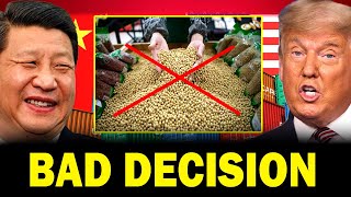 China JUST MADE A BAD DECISION Crippling the Nearly 35 Billion US Agriculture Industry [upl. by Pros97]