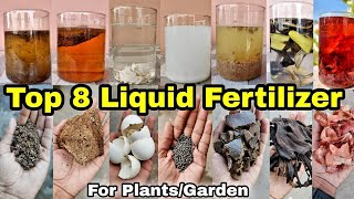 Top 8 Liquid Fertilizer for your Plants  Garden [upl. by Naxela]