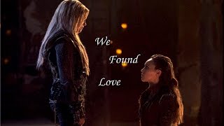 Lexa  Clarke  We found love 3x07 [upl. by Annaeg]