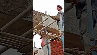 plaster ma masala kaise maarte hain 🏠🔥 shorts youtubeshorts video ripanhossain550 construction [upl. by Peace649]