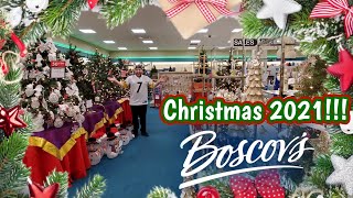 CHRISTMAS 2021 at BOSCOVS  Butler PA [upl. by Cogn]