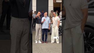 Phir Hera Pheri 3 Star Cast spotted together at private airport phirherapheri akshaykumar shorts [upl. by Beaufert]