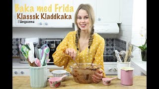 Baka med Frida  Klassisk Kladdkaka i långpanna [upl. by Ainet]