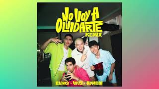 BLANKO VIUS ROMBAI  No Voy a Olvidarte Remix Official Audio [upl. by Okun]