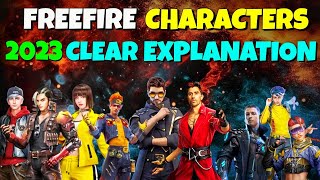 Freefire all characters full explanation in tamil [upl. by Coppins]