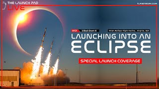 LIVE NASA 3 Rocket Eclipse Launch [upl. by Sawyer]