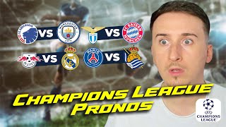 Pronostic Foot LIGUE DES CHAMPIONS  Mes 4 PRONOSTICS  Ligue des Champions [upl. by Edla]