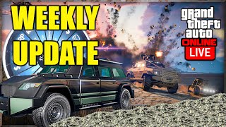 GTA 5 Online Weekly Update FREE Car Today [upl. by Melonie]