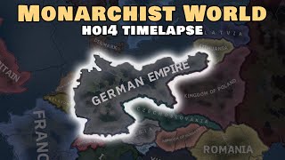 What if Monarchism Returned To Europe  HOI4 Timelapse [upl. by Bein]