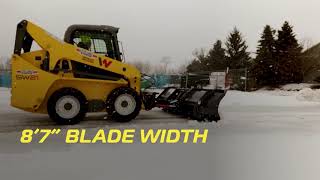 SnowEx® SkidSteer Snow Plows [upl. by Ogaitnas]