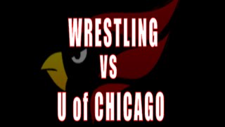 North Central College Wrestling vs University of Chicago  11715 [upl. by Jegger]