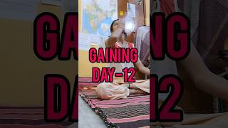 Tulsi vivah  WG DAY12 youtubeshorts weightgainchallenge day minivlog bulking gaining gymbro [upl. by Sessilu]