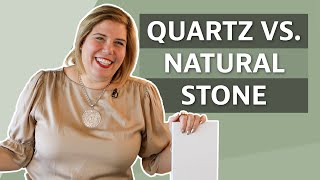 Quartz vs Natural Stone [upl. by Monica]