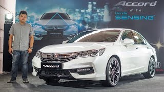 加入Honda Sensing的Honda Accord 24 VTiL Advance初步介绍，售价17万令吉。 [upl. by Anifares]