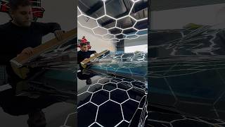 Windshield prep and install🚀 shorts trending automobile detailing windowtint wrapping [upl. by Maisey]