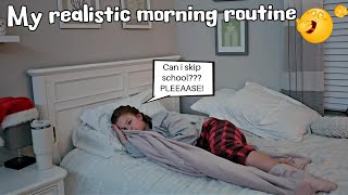 my realistic morning routine Officially Leah🥱 [upl. by Yodlem]