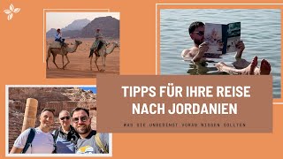 JordanienReisevorbereitung Thomas InsiderTipps für Ihr unvergessliches Erlebnis im Nahen Osten [upl. by Assel705]