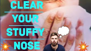 TIPS FOR CLEAR YOUR STUFFY NOSE NOSE AND NASAL HEALTH TIPSUsefulideas365 [upl. by Bixler]