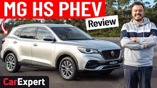 2022 MG HS PHEV inc 0100 review The best affordable plugin hybrid SUV [upl. by Clabo]