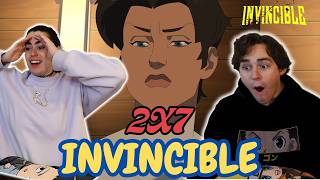 ITS NOT THAT SIMPLE  Invincible 2x7 REACTION [upl. by Esirrehc]