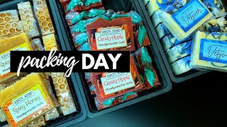 Soap Packing Day  how I pack my soap  ASMR [upl. by Hoehne926]