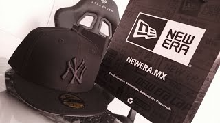 GORRA NEW ERA 59FIFTY MLB NEW YORK YANKEES BLACK\BLACK [upl. by Dlonyer162]