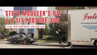 Shipping Steve McQueens 1976 Porsche 911 Turbo amp a 11 356 America Roadster  The Petersen Museum [upl. by William]