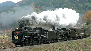 蒸気機関車2017 ～漆黒の勇姿、ふたたび～【Japanese Steam Locomotive】 [upl. by Belak]