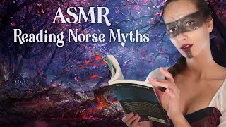 ASMR 🔱 Norse Myths and Legends to Fall Asleep 📚 [upl. by Ashla]