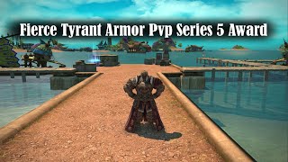 FFXIV Fierce Tyrant Armor Pvp Set [upl. by Andra]