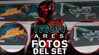 TRON ARES  IMAGENES DEL RODAJE  ¿NUEVO RECOGNIZER  ENCOM  TODO EXPLICADO [upl. by Dovev661]